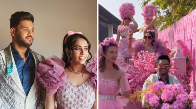इस दूल्हे ने अपने हाथों में लगाई दुल्हन जैसी मेहंदी, लड़की बनी ऐसी गुलाबी गुड़िया कि देखते ही उर्फी की आई याद