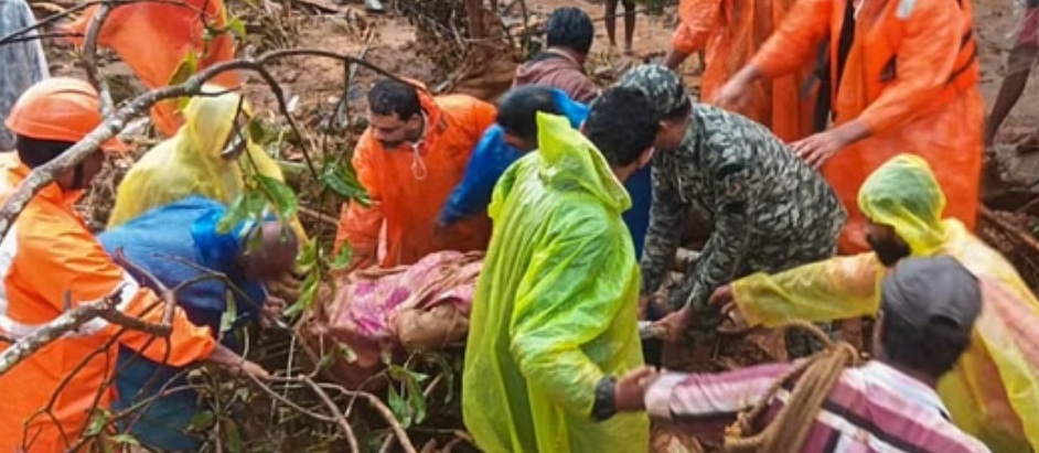 Kerala – 123 people killed in Wayanad landslide, 250 evacuated