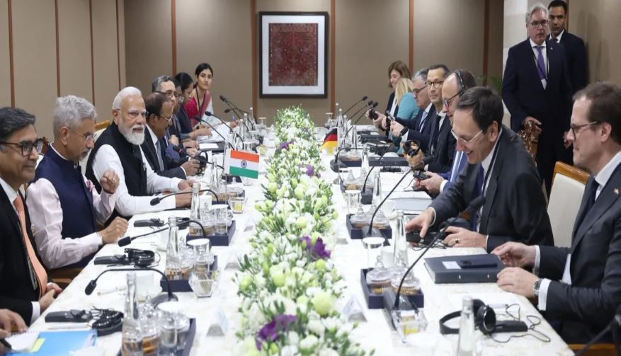 PM Modi-Friedrich Merz Meeting Gandhinagar