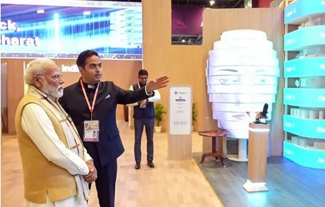 PM Modi at Bharat Mandapam