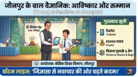 Jaunpur Science Exhibition DM Dinesh Chandra