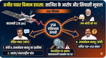 रोहित पवार का पीएम मोदी को पत्र, के. राममोहन नायडू इस्तीफा