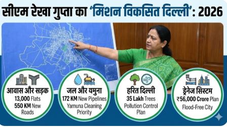 विकसित दिल्ली प्लान