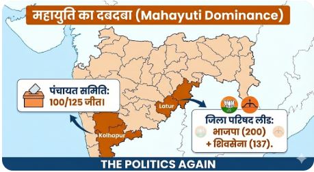 महाराष्ट्र निकाय चुनाव: महायुति की प्रचंड जीत, भाजपा ने तोड़ा 2017 का अपना ही रिकॉर्ड; अजीत पवार को दी गई श्रद्धांजलि