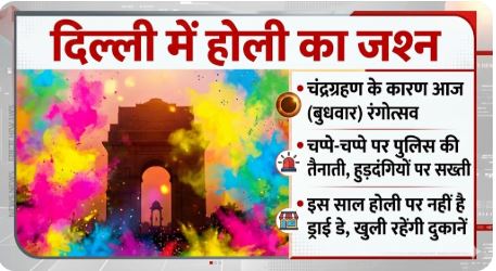 Delhi Holi celebration