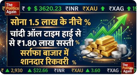 सोने और चांदी के ताज़ा भाव और बाजार में आई रिकवरी