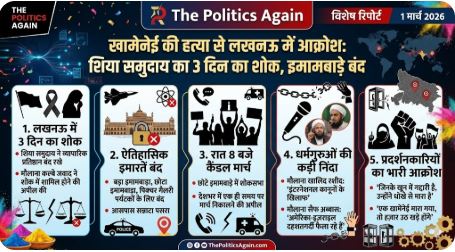 Khamenei death reaction Lucknow