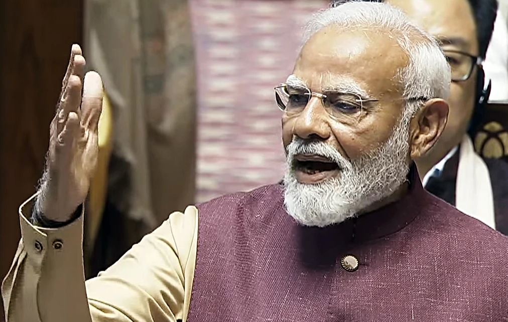 पीएम मोदी राज्यसभा विदाई