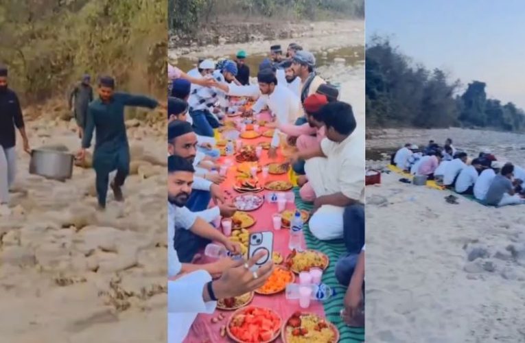 श्रावस्ती: मंदिर के पास मांसाहारी इफ्तार