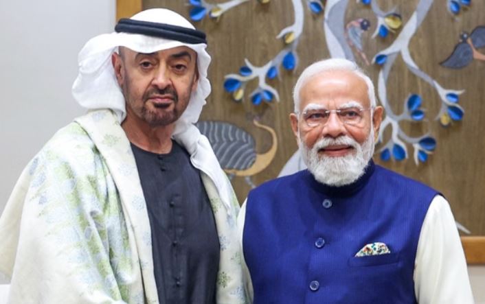 पीएम मोदी यूएई वार्ता