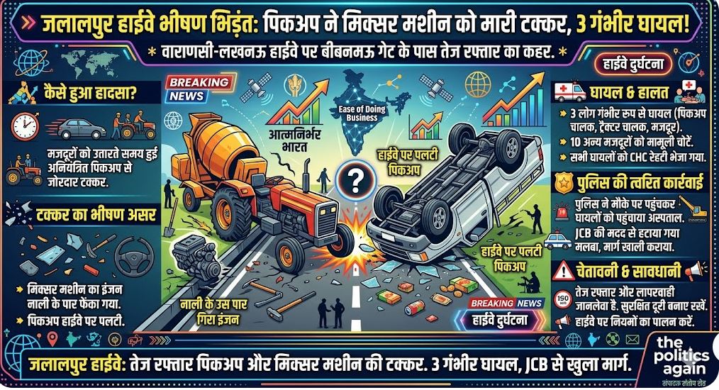 जौनपुर सड़क हादसा