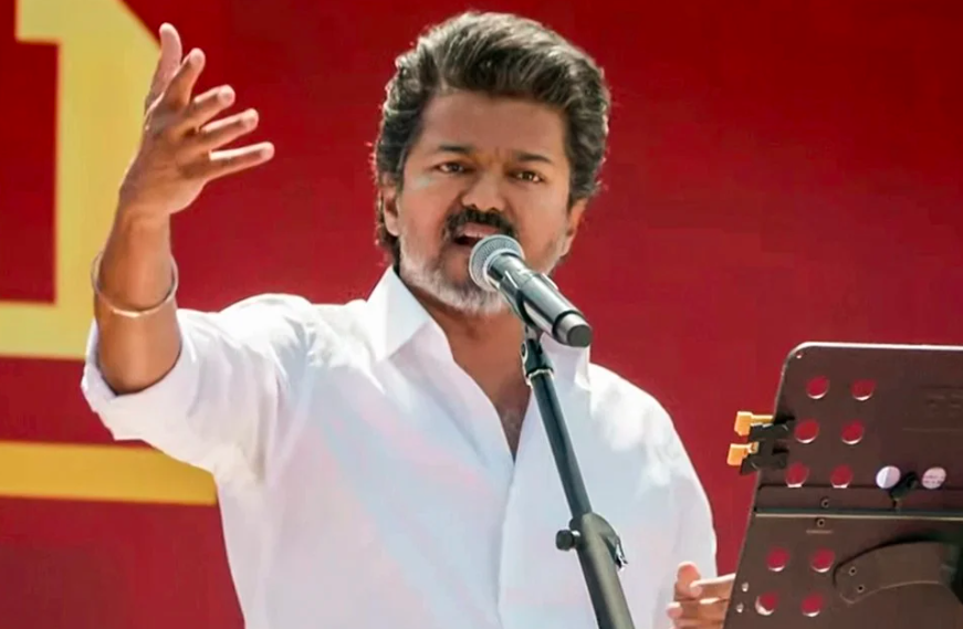 Actor Vijay TVK