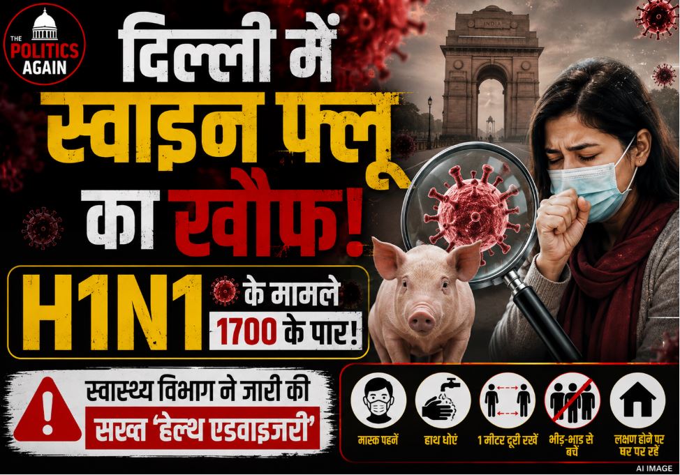 Delhi health department issues strict advisory as Swine Flu H1N1 cases surge in the national capital