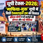 CM Yogi Adityanath inaugurating the two-day 'UP Tex-2026' conclave at Indira Gandhi Pratishthan in Lucknow