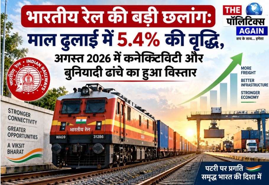 Indian Railways expands freight loading and passenger connectivity in August 2026