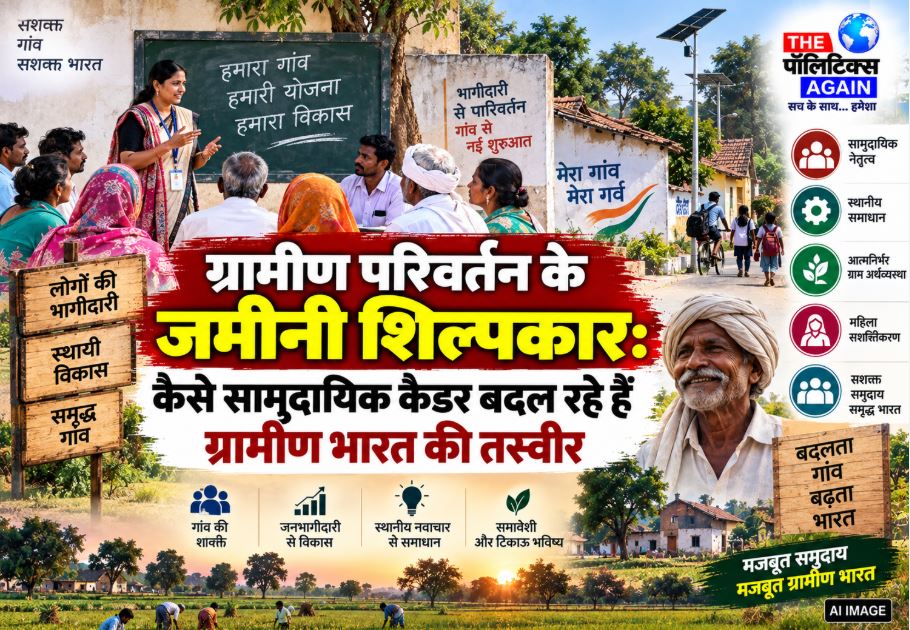 Women empowerment in rural India through self-help groups, Krishi Sakhis, and frontline community cadres
