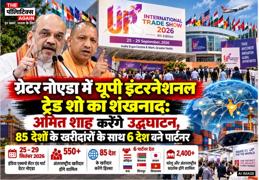 India Expo Centre and Mart in Greater Noida hosting the UP International Trade Show 2026