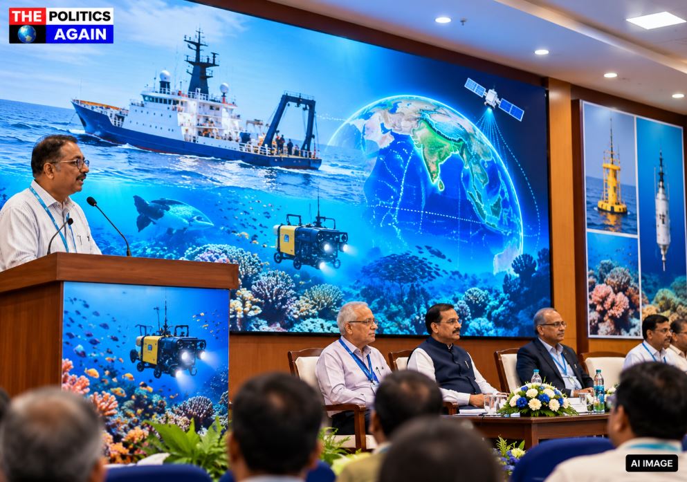 ESTIC 2026 conference India, ocean science and marine technology, Ministry of Earth Sciences event, CMLRE Kochi building, Indian scientists marine biology