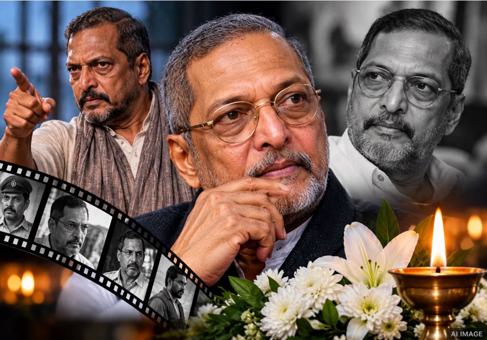 Nana Patekar smiling portrait, Indian veteran actor Nana Patekar, Bollywood legend Nana Patekar, Nana Patekar movies, Indian cinema actors