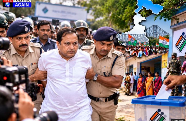 Humayun Kabir politician Bengal, West Bengal police detaining politician, Rejinagar election polling booth Murshidabad, West Bengal by election voting tension