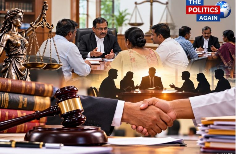 District Legal Services Authority Jaunpur organizing the Mediation Campaign 3.0 for pending cases.