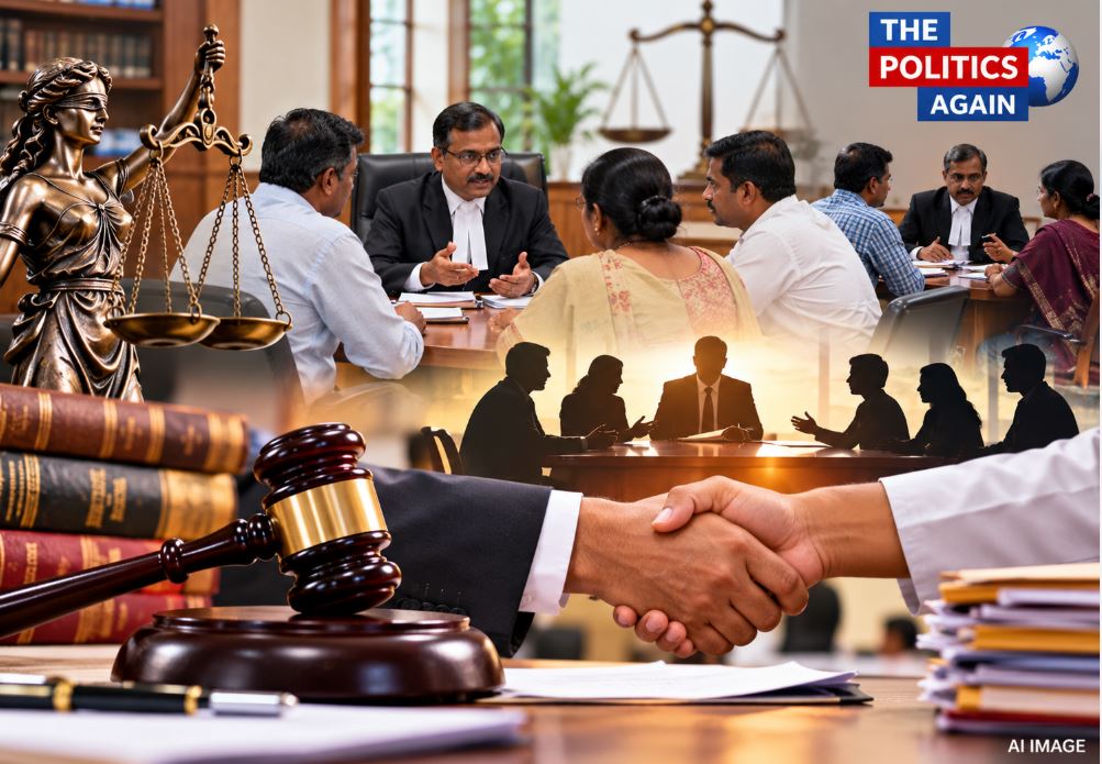District Legal Services Authority Jaunpur organizing the Mediation Campaign 3.0 for pending cases.