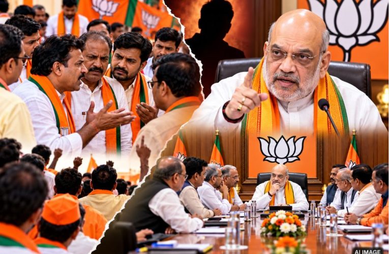 Disgruntled BJP workers and leaders as Amit Shah prepares a damage control roadmap ahead of assembly elections
