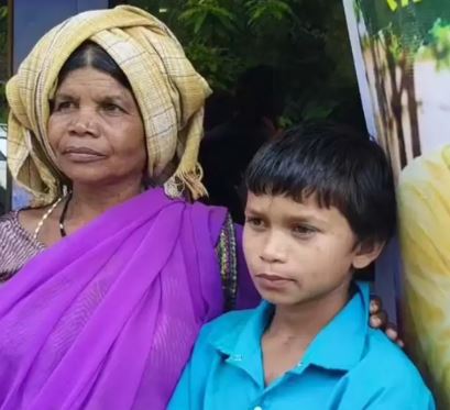 indian village police investigation, black magic items in forest, chhattisgarh police arresting criminals, scared child silhouette