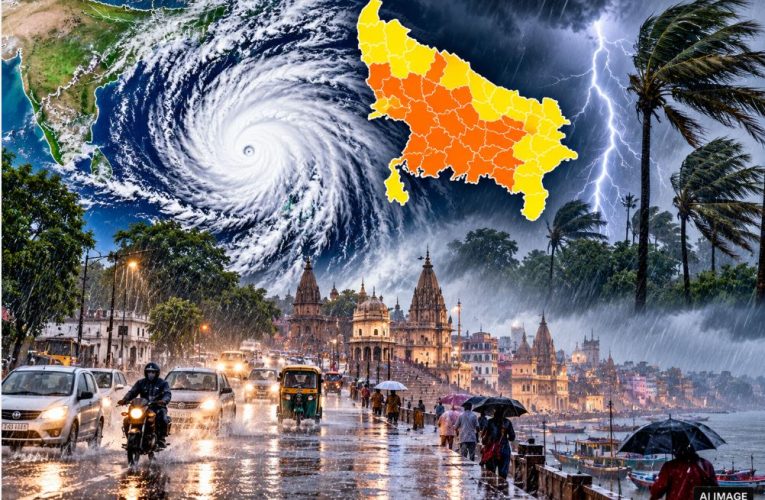IMD issues weather alert for Cyclone Arnab in Uttar Pradesh with heavy rain and strong winds