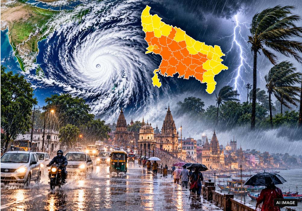 IMD issues weather alert for Cyclone Arnab in Uttar Pradesh with heavy rain and strong winds