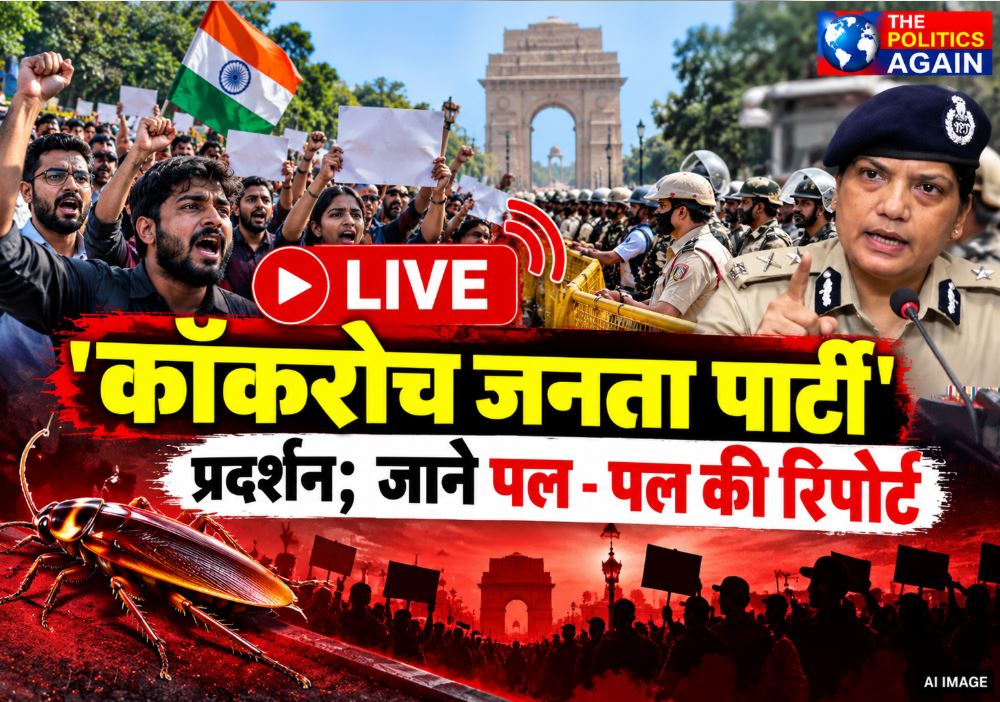 Delhi police anti riot gear security, Paramilitary force deployment New Delhi, Indian liquor shop closed board, Delhi police barricading protest rally, Jantar Mantar heavy security