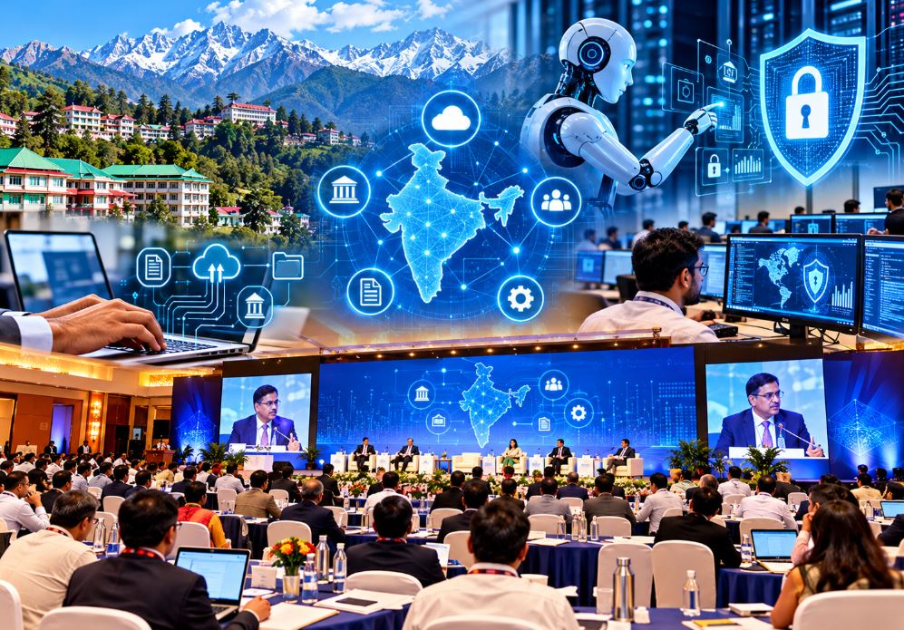 National Conference on e-Governance Reforms being held in Dharamshala, Himachal Pradesh.