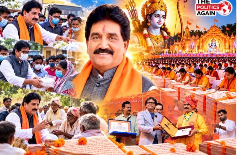 जौनपुर में कोरोना काल से लेकर श्रीराम कथा वर्ल्ड रिकॉर्ड तक ज्ञान प्रकाश सिंह के सामाजिक कार्य, 2027 भाजपा टिकट के प्रबल दावेदार।