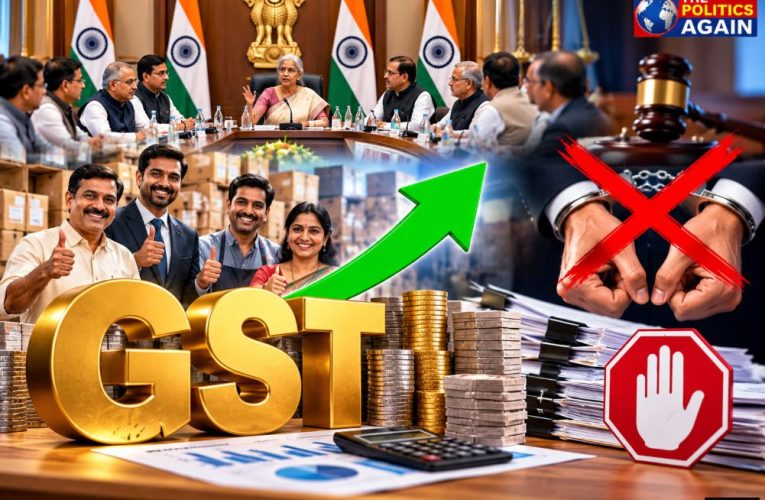 GST Council meeting India, Nirmala Sitharaman press conference, Indian finance minister GST, tax relief small business India, e-commerce sellers GST India
