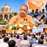 CM Yogi Adityanath and Dr. Jitendra Singh at a capacity building workshop for civil servants.