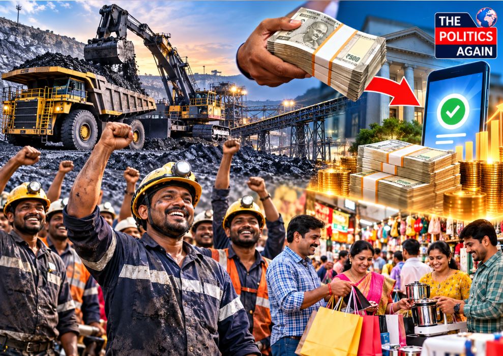 Indian festive market shopping, crowded market India Diwali, coal miners India, electronics shop Indian customers, Indian rupee currency