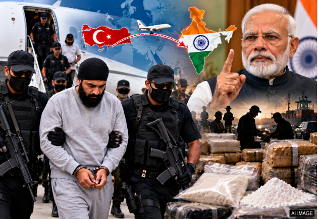 Amit Shah press conference, Indian security agencies operation, extradition interpol India, drug seizure India