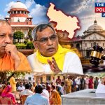 UP Panchayat Raj Minister OP Rajbhar and the Supreme Court building.