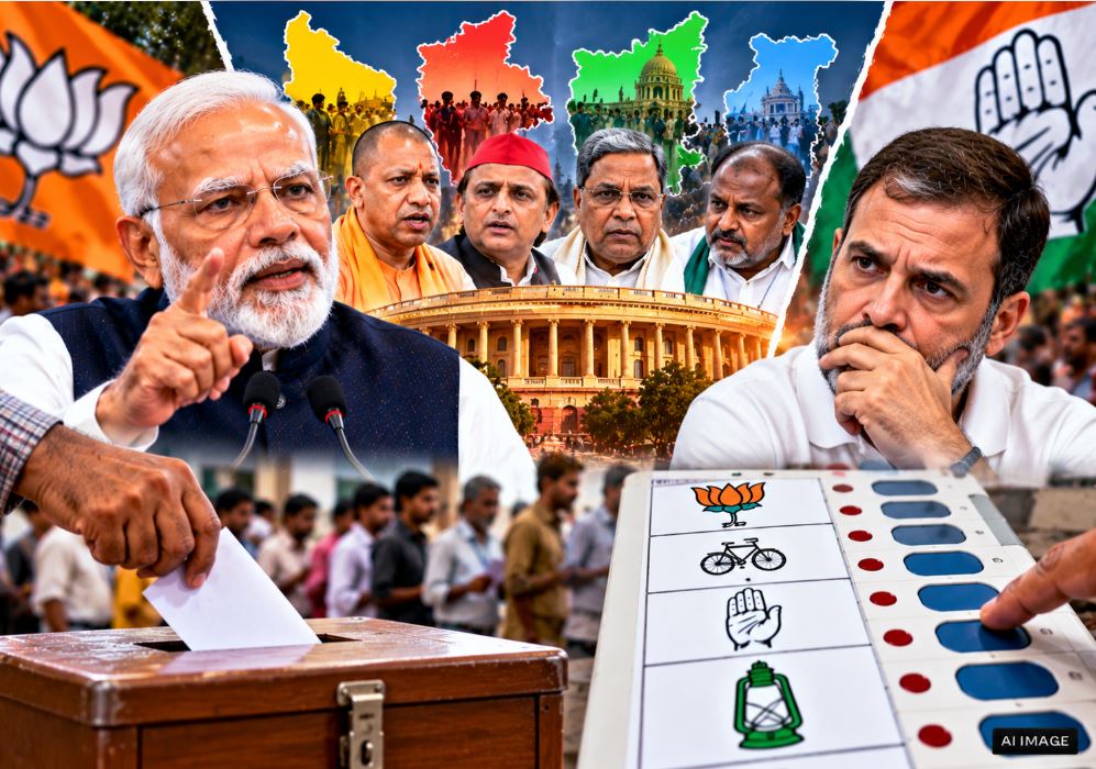 विधान परिषद (MLC) चुनाव नतीजे, बैलेट पेपर वोटिंग में कांग्रेस का प्रदर्शन जीरो, कर्नाटक, बिहार और महाराष्ट्र में हार।