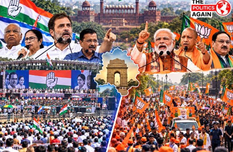 1 नवंबर को दिल्ली में सियासी शक्ति प्रदर्शन, रामलीला मैदान में INDIA गठबंधन की रैली और हरि नगर में बीजेपी का मार्च।