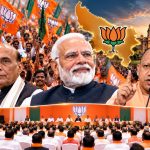PM Narendra Modi and CM Yogi Adityanath highlighting the formation of the new UP BJP State Executive Committee