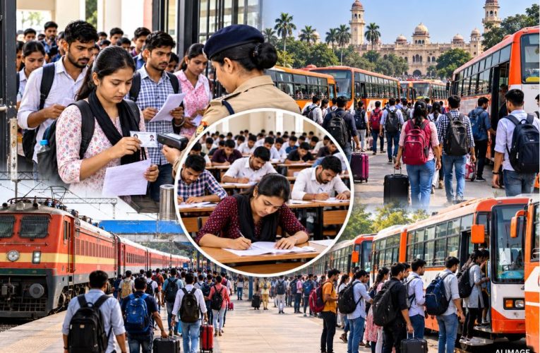 UP PET Exam 2026: लखनऊ में परीक्षा आज; चलाईं गई स्पेशल बस-ट्रेन
