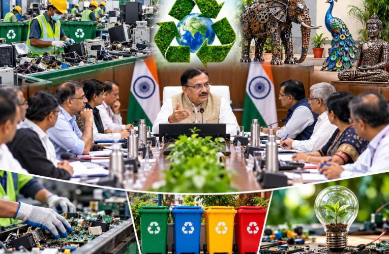 DARPG Secretary Nivedita Shukla Verma chairing the third review meeting of Special Campaign 6.0.