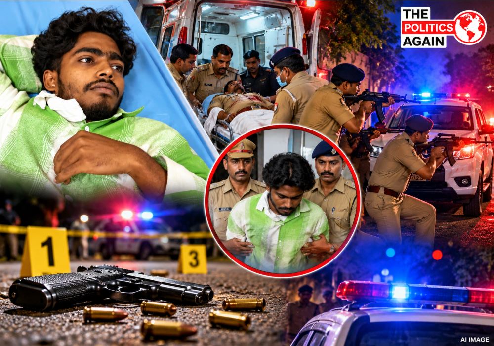 वाराणसी के लंका इलाके में पुलिस और असलहा तस्करों के बीच मुठभेड़, घायल सिपाही का बीएचयू ट्रॉमा सेंटर में इलाज।